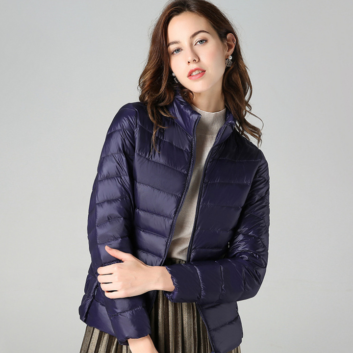 Amaris | Ultralight Jacket with White Duck Feathers