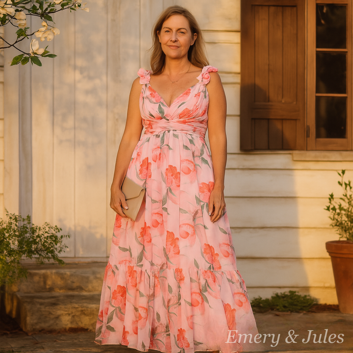 Dorsie | Blooming Floral Dress
