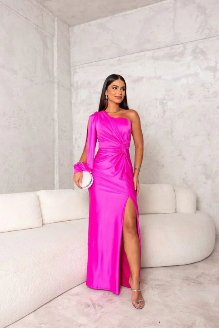 Araceli | Elegant Slit Maxi Dress