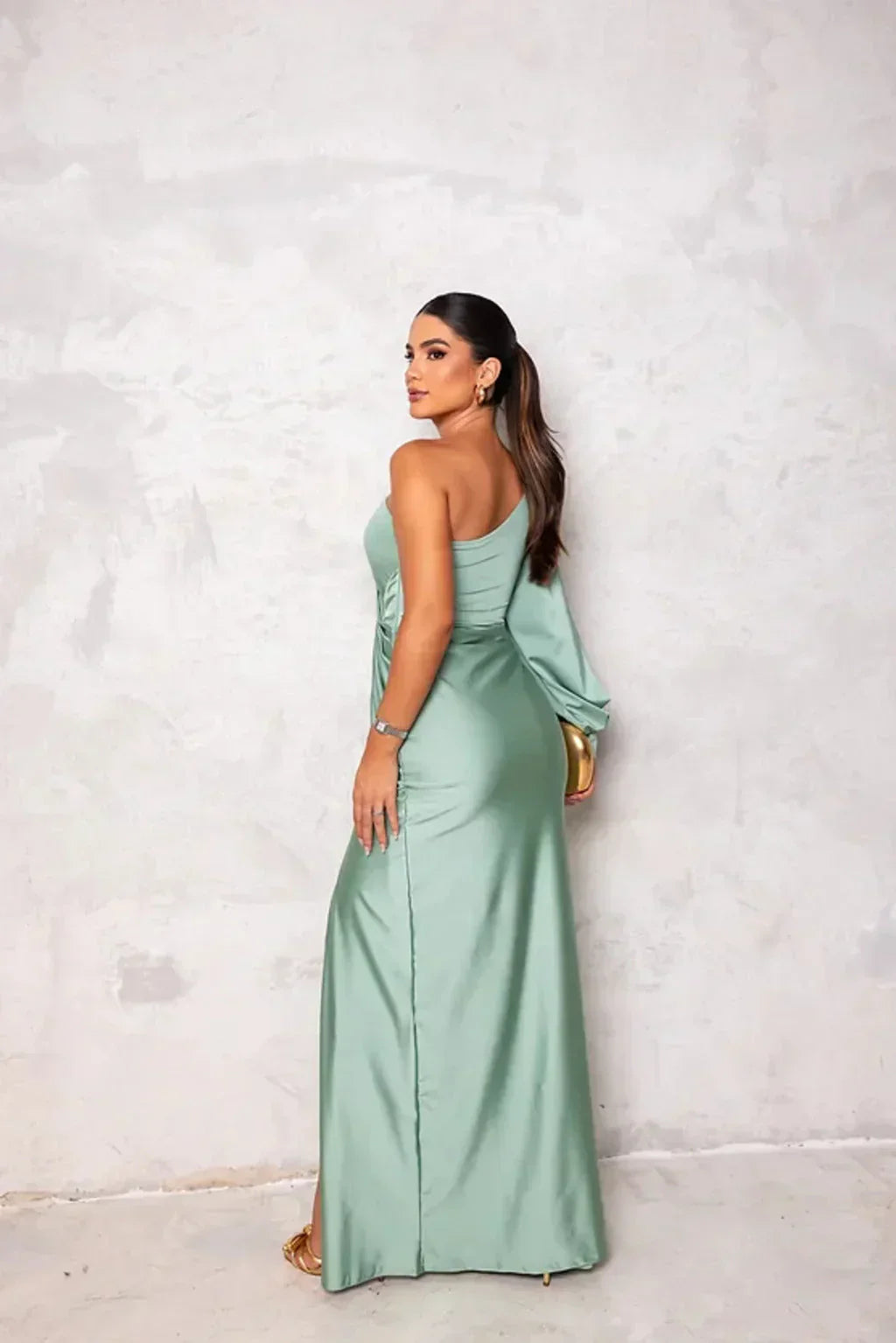 Araceli | Elegant Slit Maxi Dress