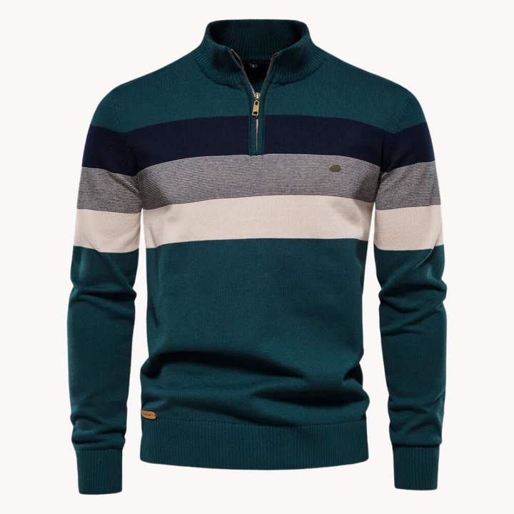 Leland | Quarter Zip Sweater