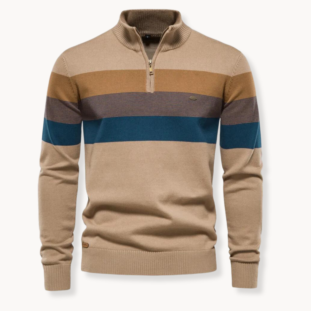 Leland | Quarter Zip Sweater