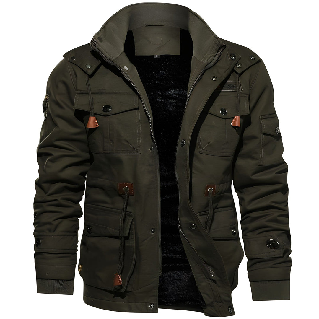 Charlot | Military Jacket with Multiple Pockets