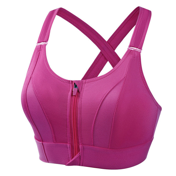Laryssa | Zip Fit Sports Bra Anti-Sweat