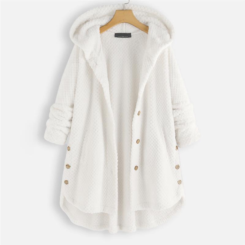 Jesse | Winter Hooded Double-faced Fleece Coat