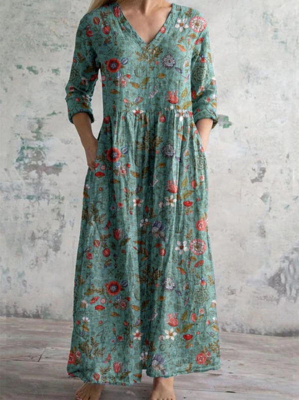 Veronika | Vintage Maxi Dress