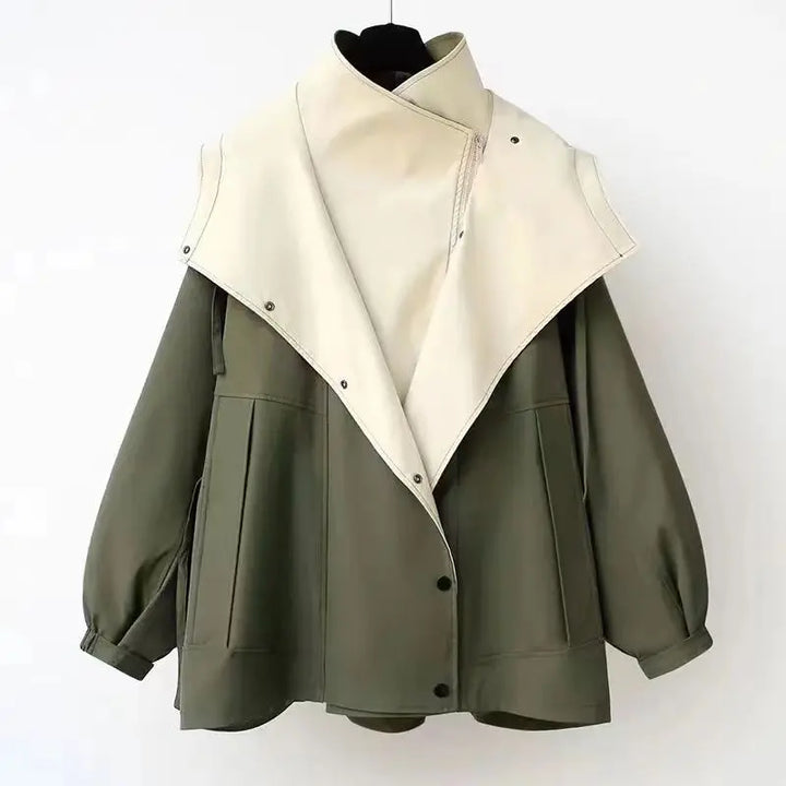 Clemence | Trendy Hooded Windbreaker Coat