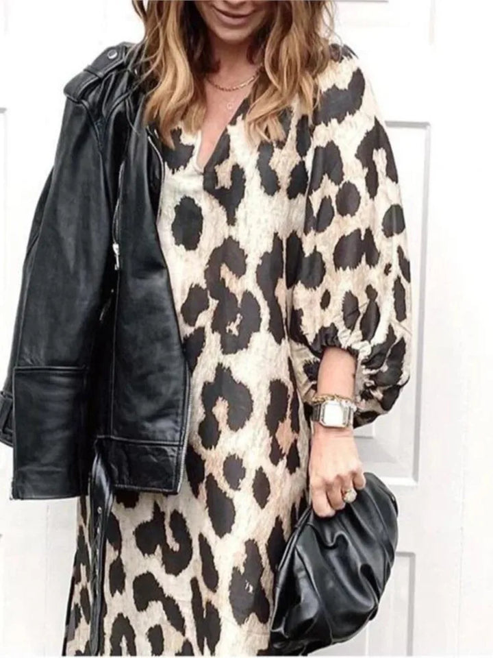 Terri | Leopard Print Dress
