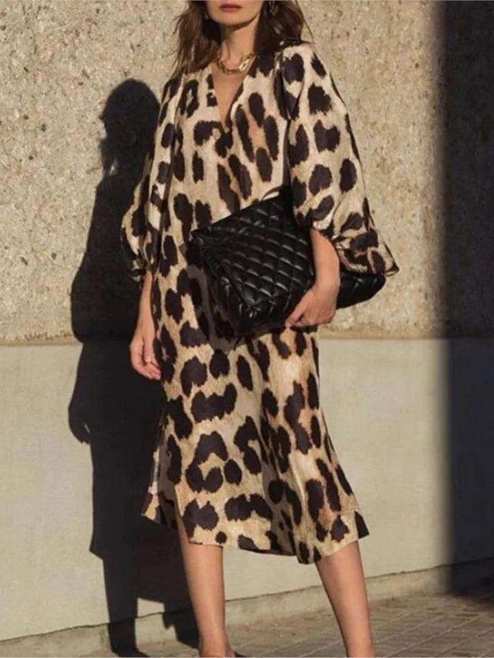 Terri | Leopard Print Dress