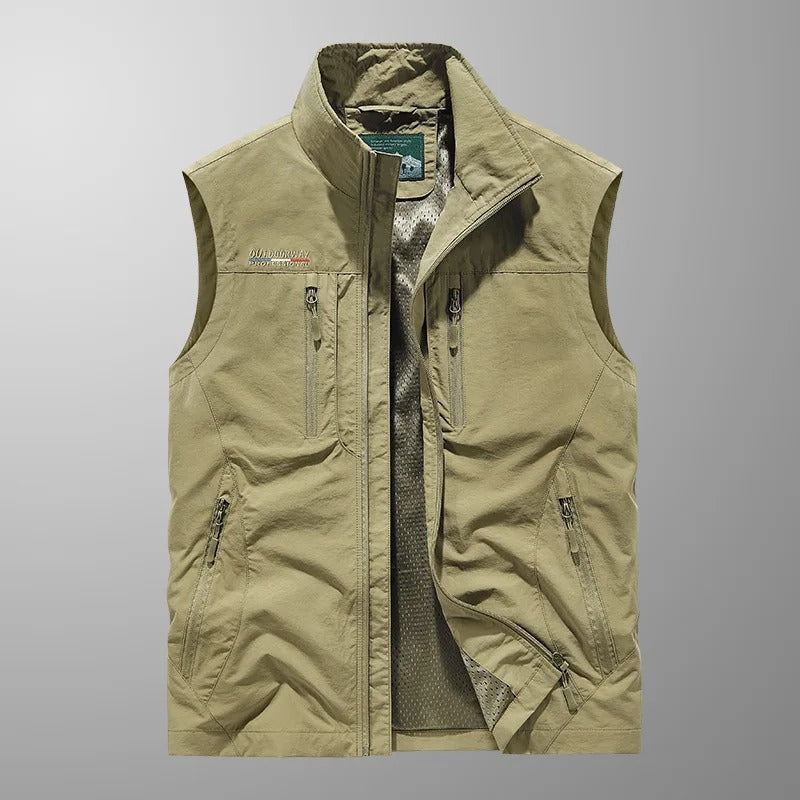 Maverick | Multi-Pocket Breathable Cargo Gilet
