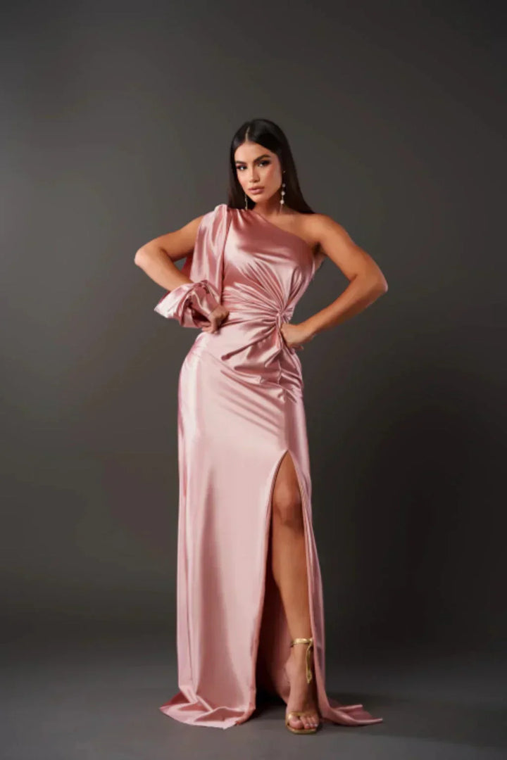 Araceli | Elegant Slit Maxi Dress