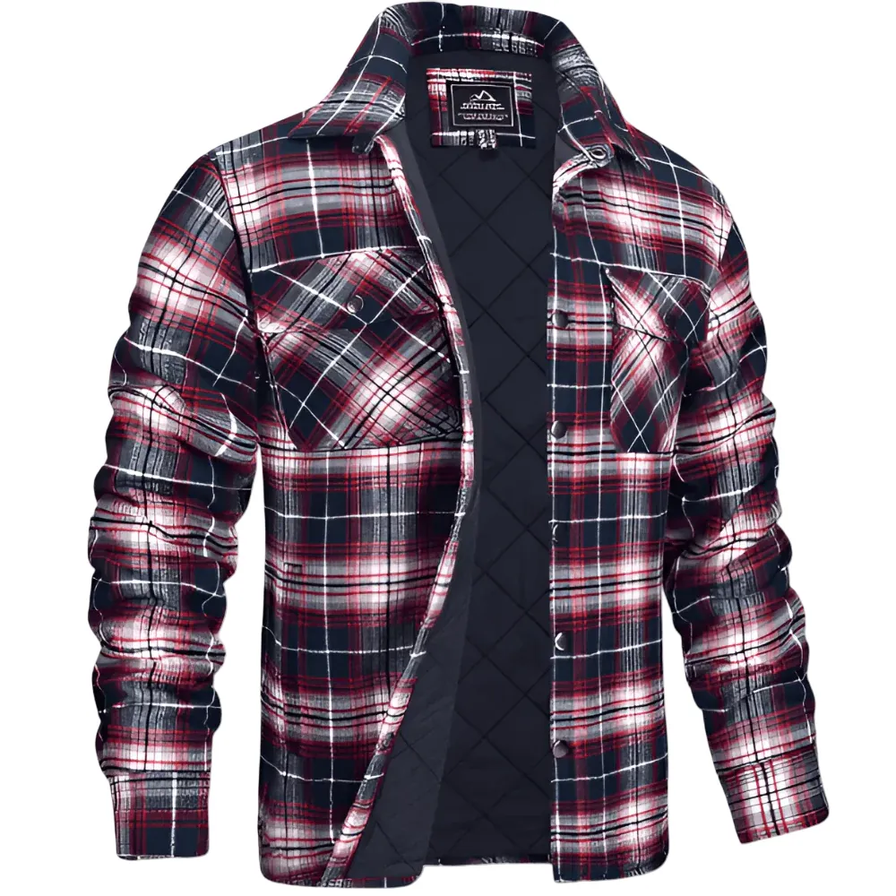 Tucker | Plaid Quilted Jacket