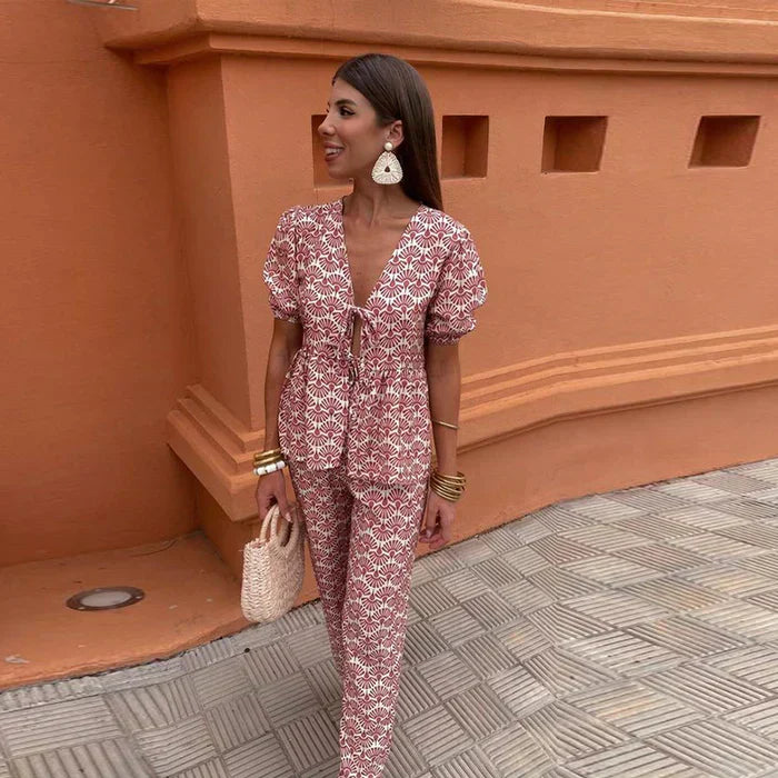 Gyda | Two-Piece Summer Set