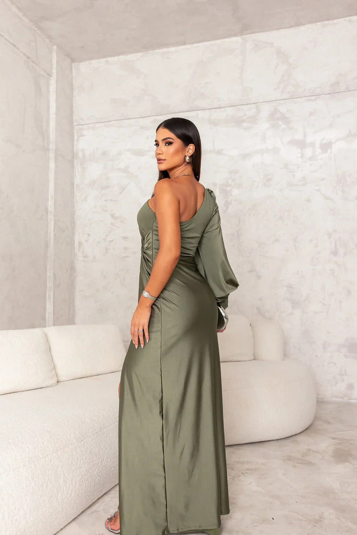 Araceli | Elegant Slit Maxi Dress